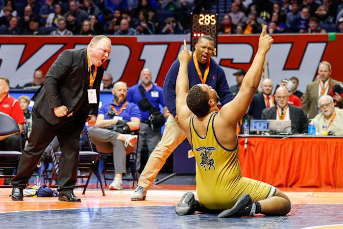 Illinois wrestling championships February 17 2024 Nate Latsch 25952